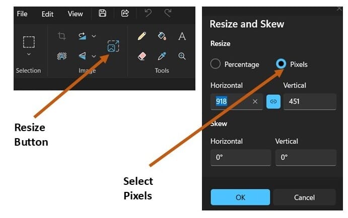 Windows Paint 신분증 파일 크기 줄이기 OAS 온라인 신청 업로드