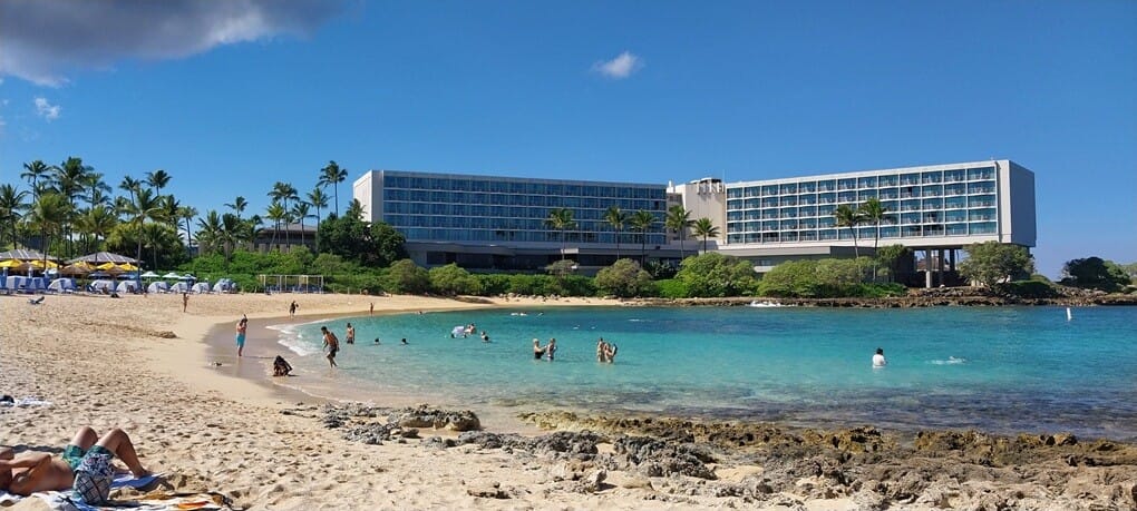 Oahu North Shore day trip-Kuilima Cove Turtle Bay Resort Oahu calm water snorkeling beginner North Shore