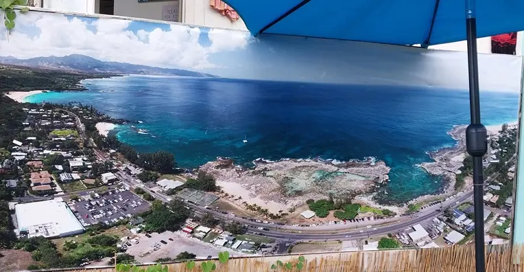 Hawaii Oahu Day 3 Snorkeling-Scenic view of Sharks Cove